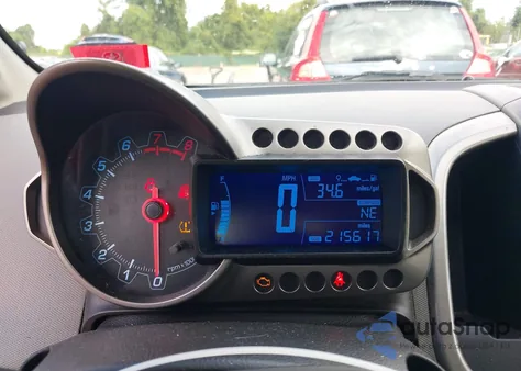 2012 Chevrolet Sonic Lt from USA, damaged, VIN 1G1JD6SH3C4126860